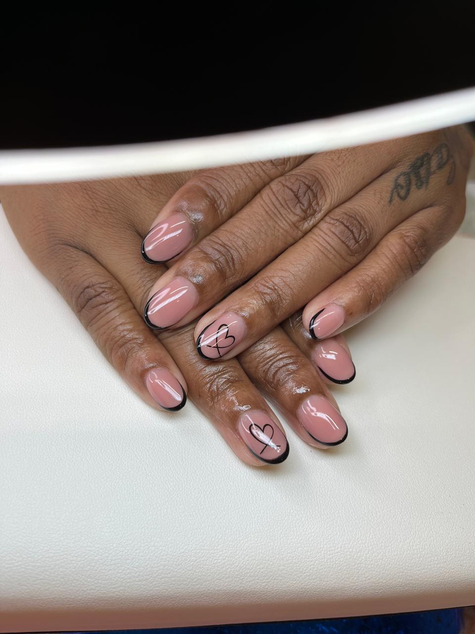 Beautiful nail design by Finky